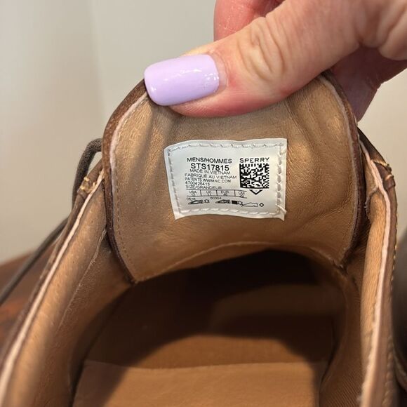 NEW Sperry Annapolis Top-Sider Men’s Oxford Dress Shoes Size 12 M Style STS17815 - Picture 7 of 11